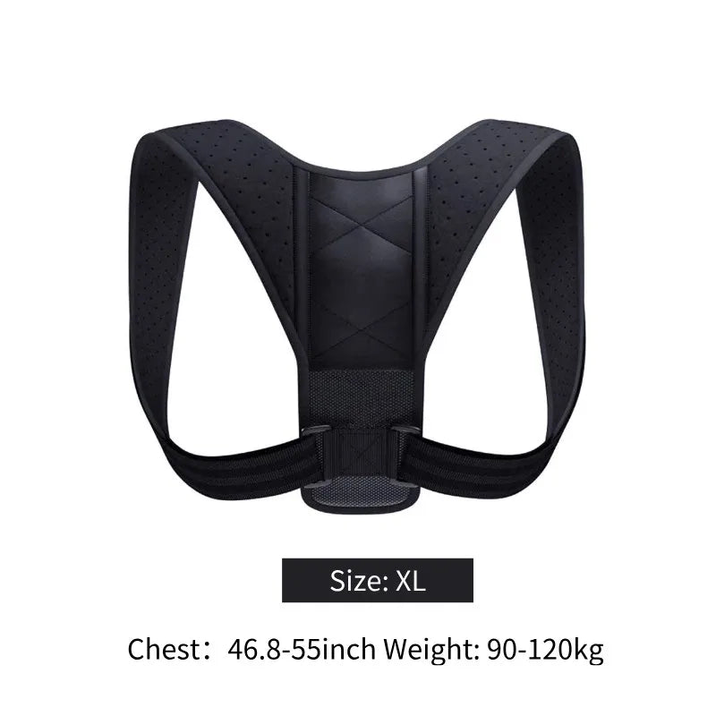 FitCore Posture Corrector - Adjustable Back Support Brace