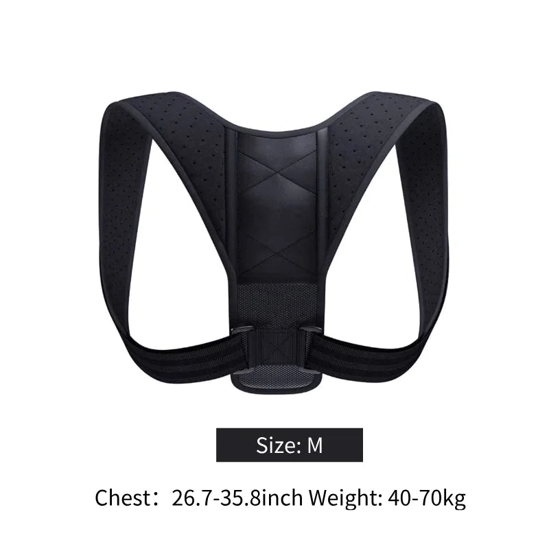 FitCore Posture Corrector - Adjustable Back Support Brace