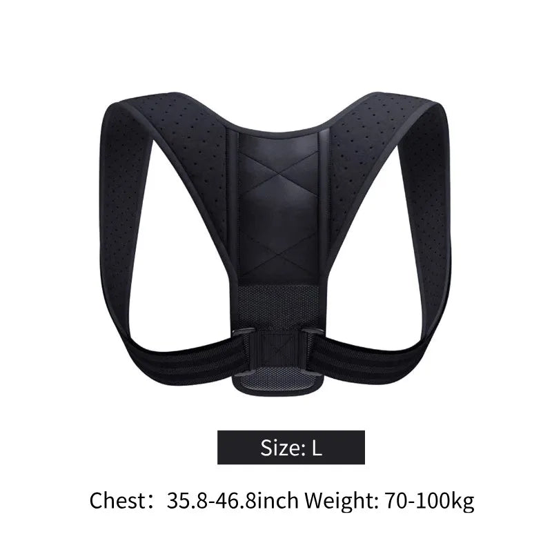 FitCore Posture Corrector - Adjustable Back Support Brace