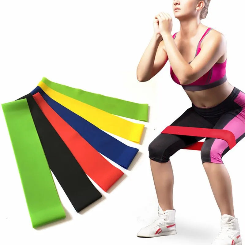 RESISTANCE BANDS SET (5-PACK) = HOME WORKOUT