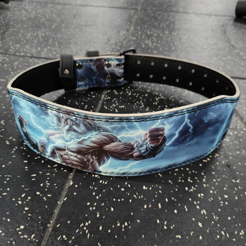 FitCore Weightlifting Belt - Heavy Duty Back support for Gym & Powerlifting