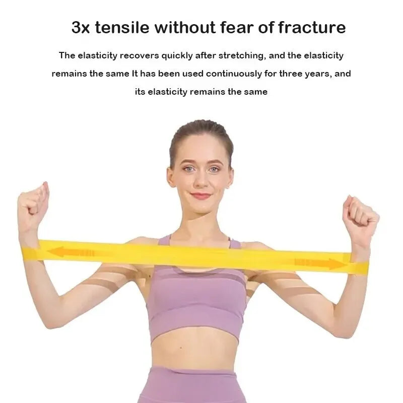 RESISTANCE BANDS SET (5-PACK) = HOME WORKOUT